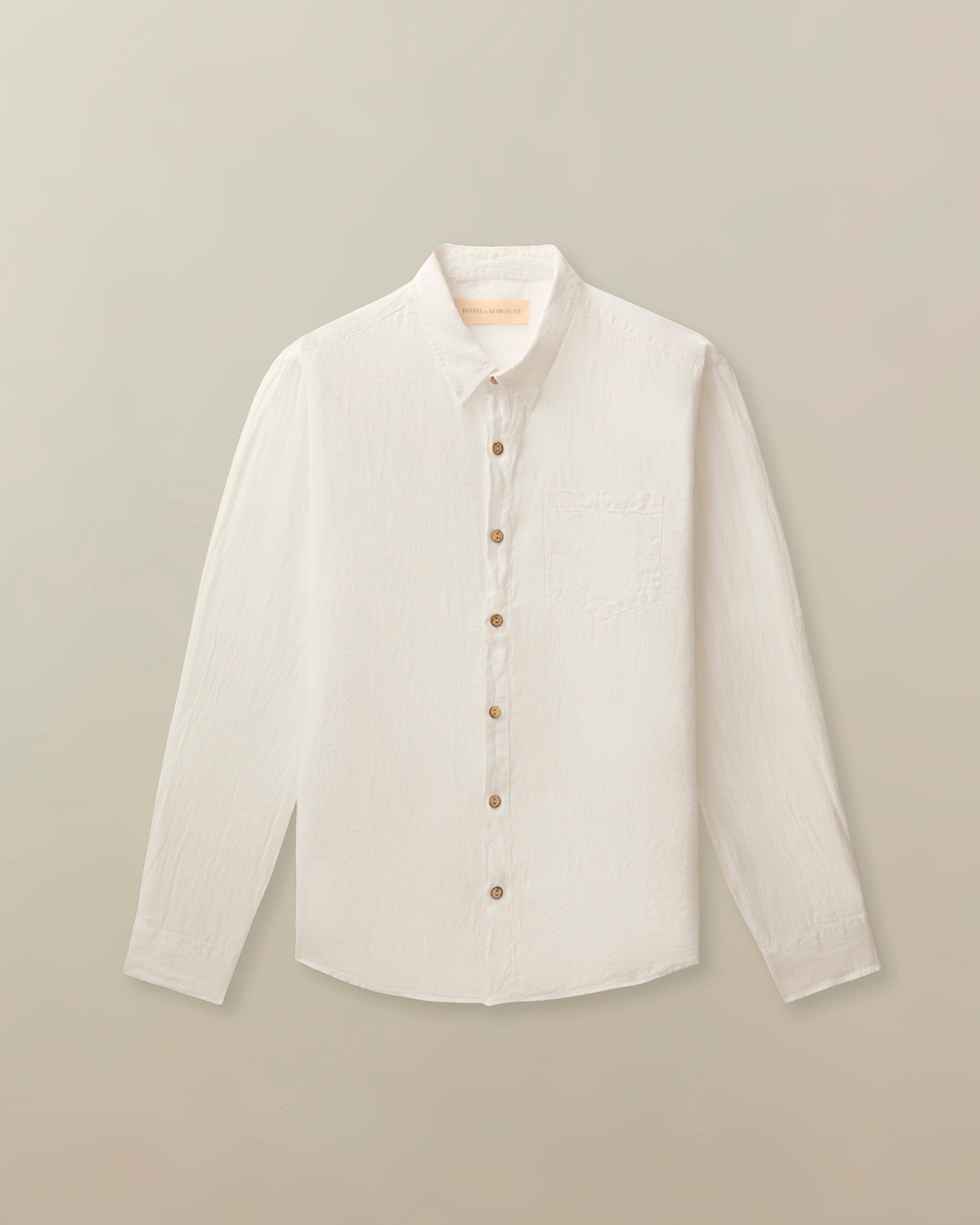 Accord Shirt in Garment Dyed Linen