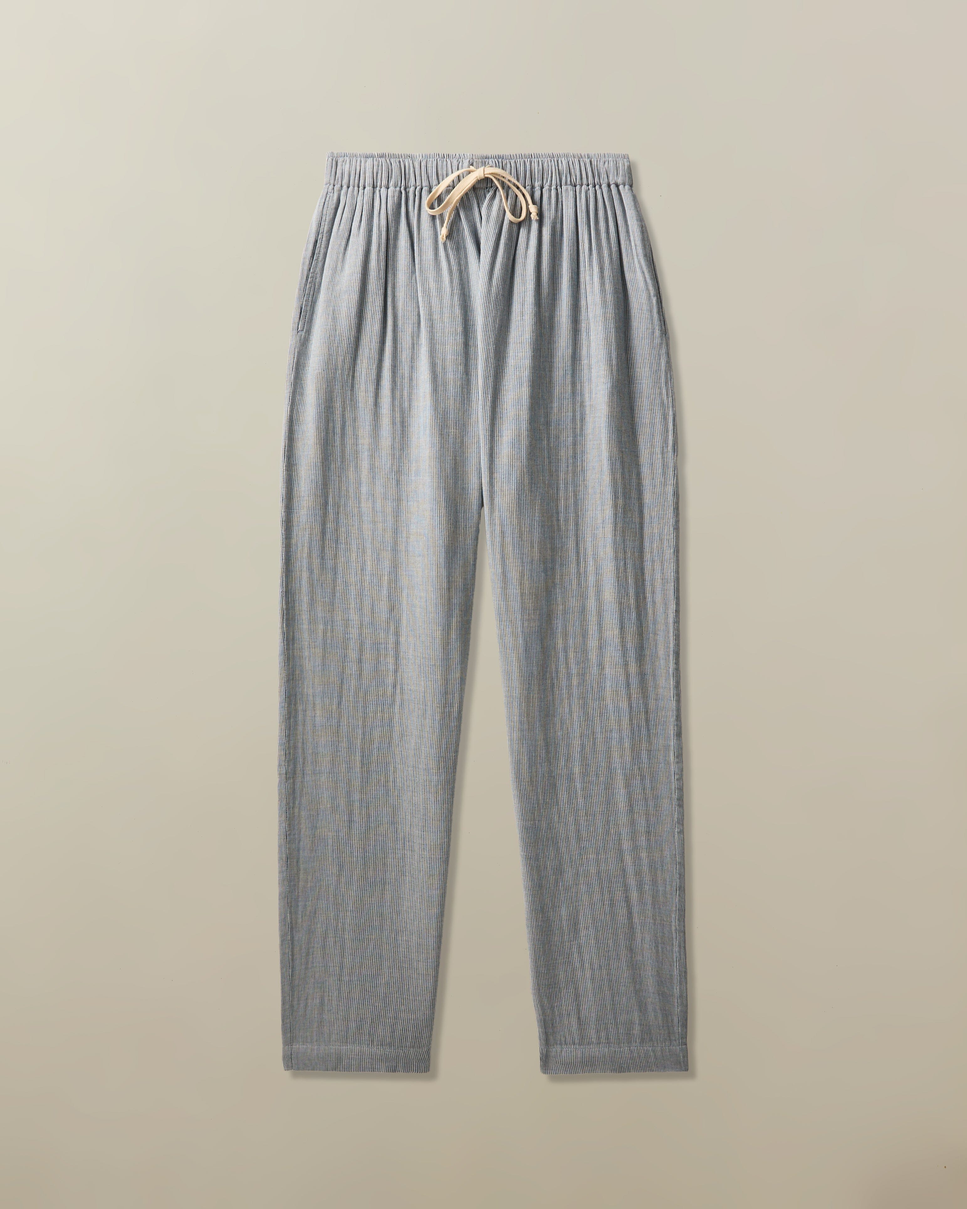 Bali Drawstring Pant in Double Cotton Gauze