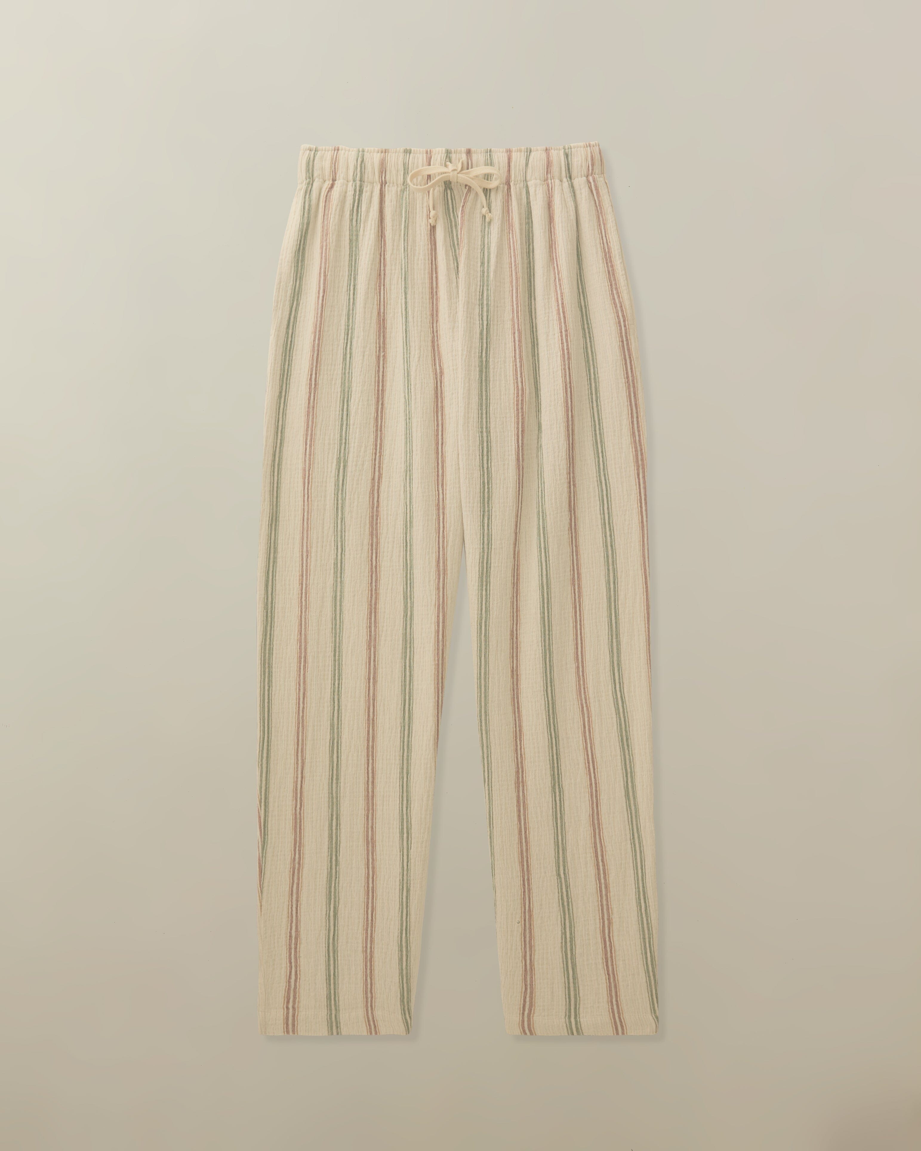 Bali Pant in Organic Cotton Seersucker