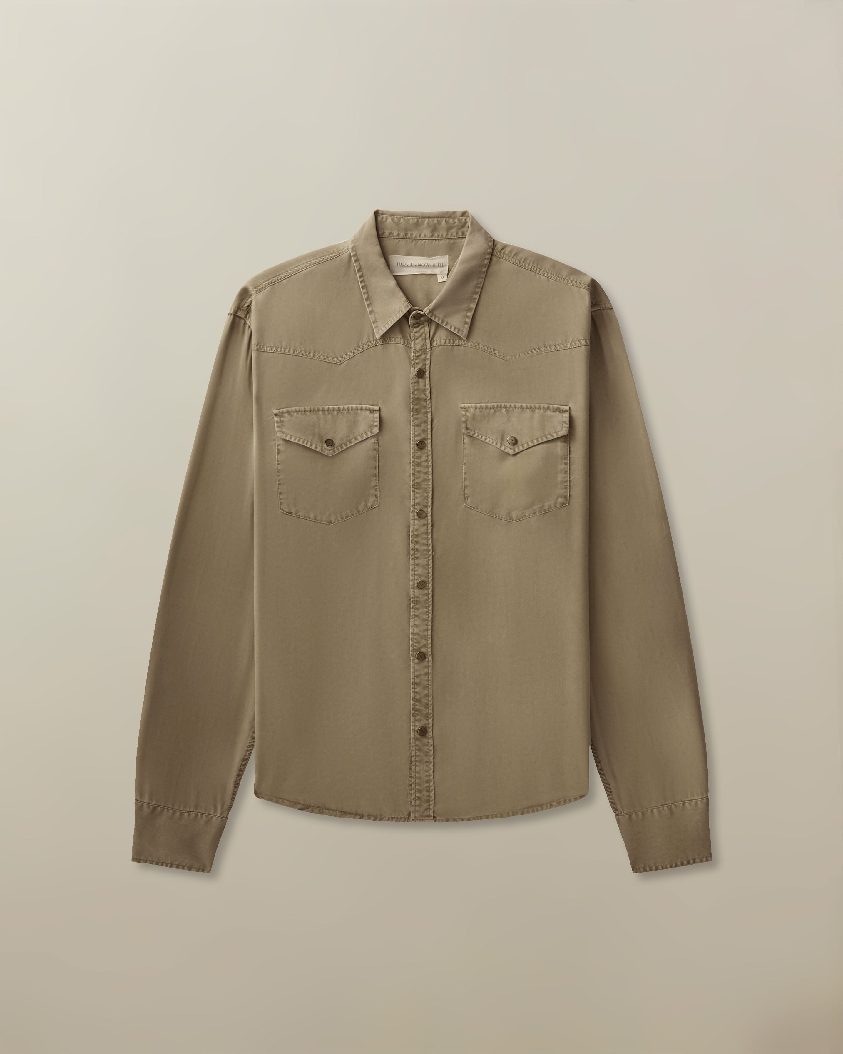 Cash Western Shirt in Lyocell