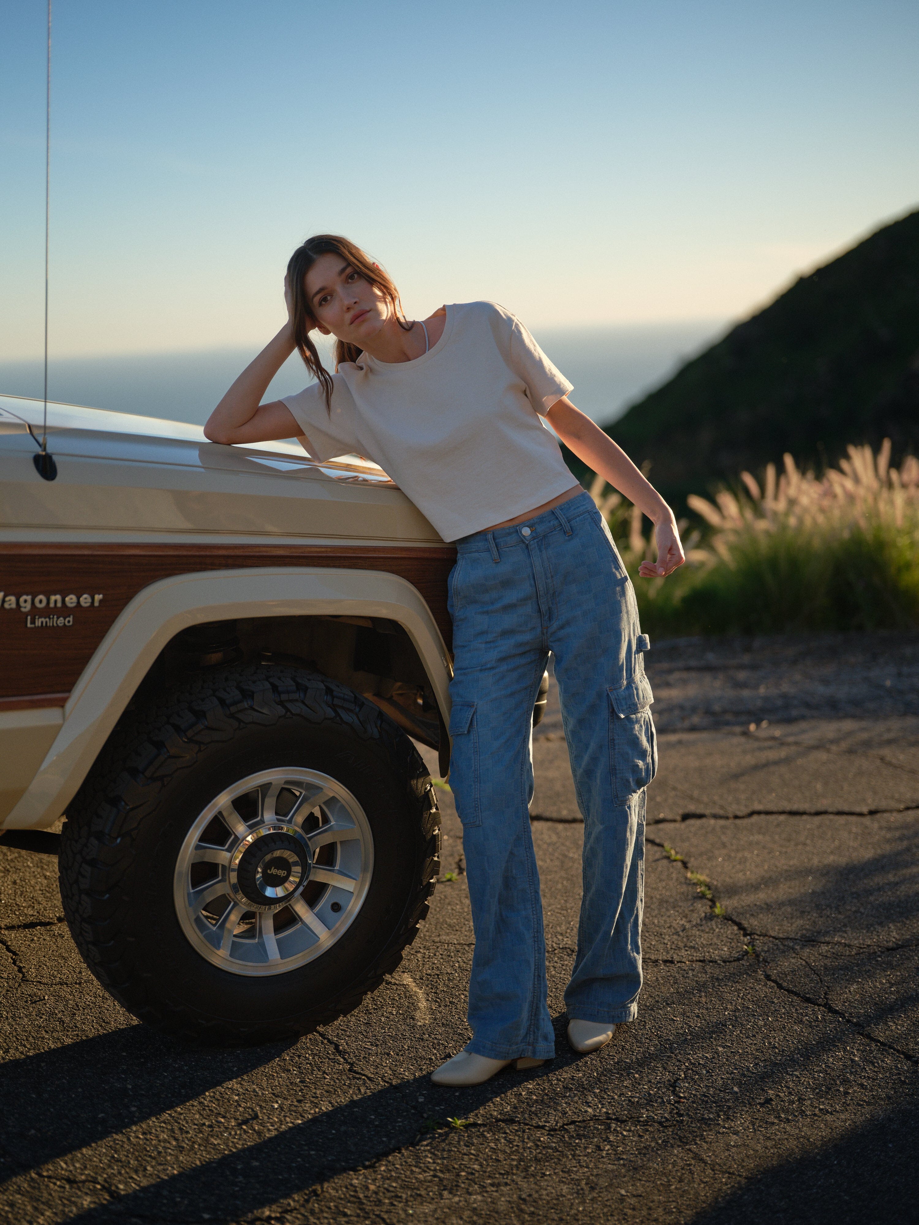 Colter Pant in Patchwork Denim