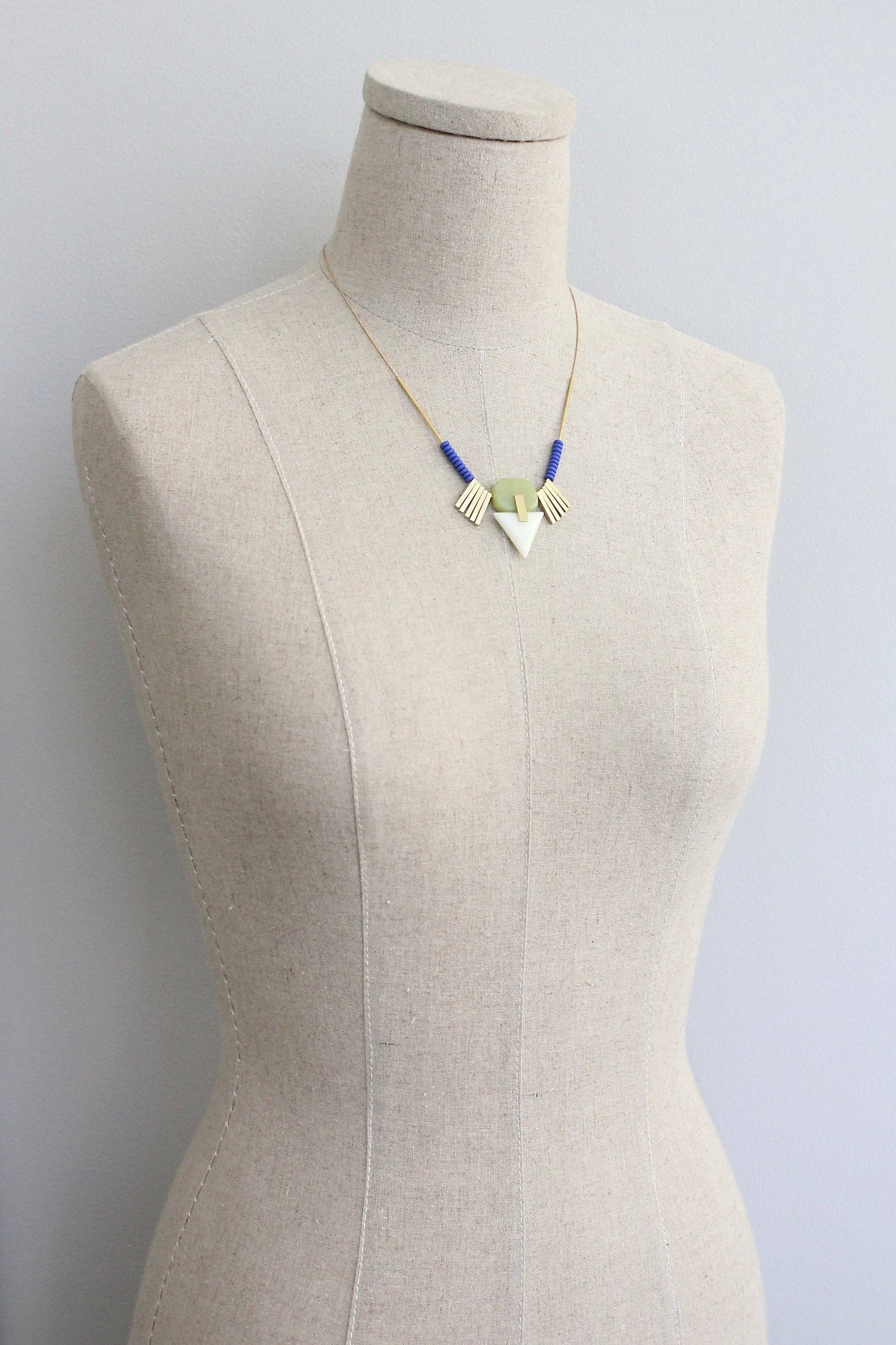 David Aubrey Jewelry - KYL318 Artdeco Pendant Necklace