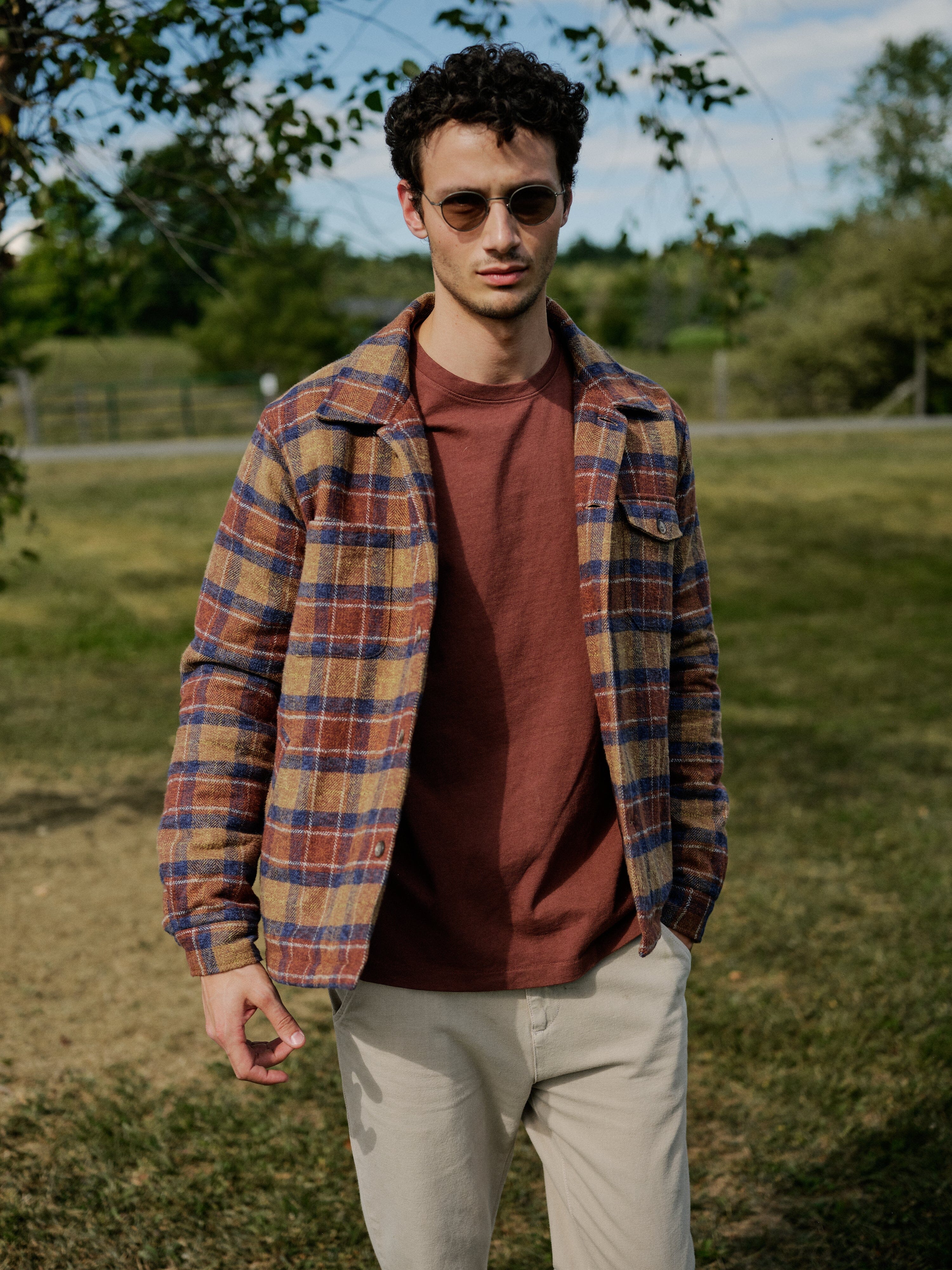 Dean Jacket in Japanese Tweed