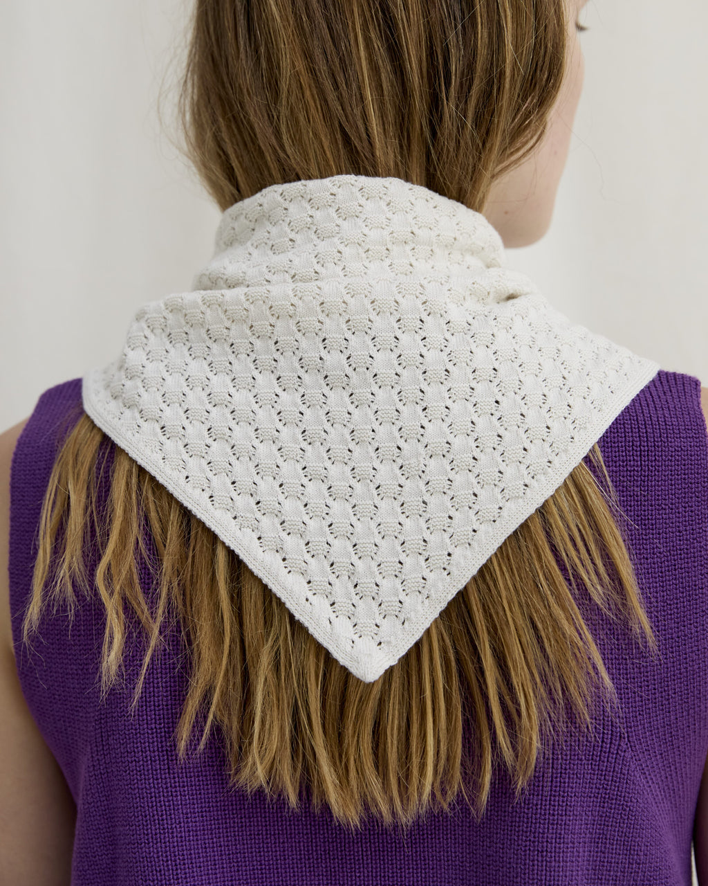 Diarte - Lace Triangle White Smoke