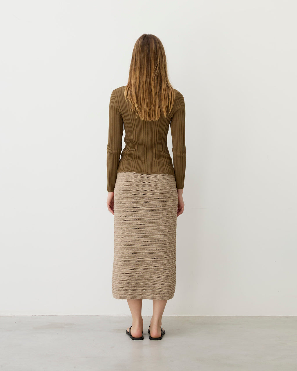 Diarte - Osma Dark Olive Cardigan