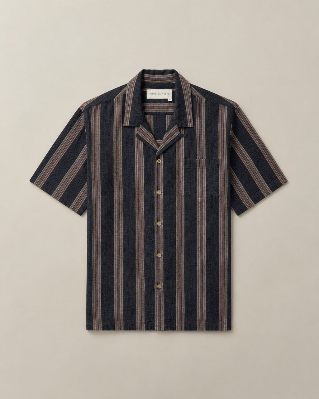 Fez Shirt in Embroidered Linen