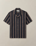 Fez Shirt in Embroidered Linen
