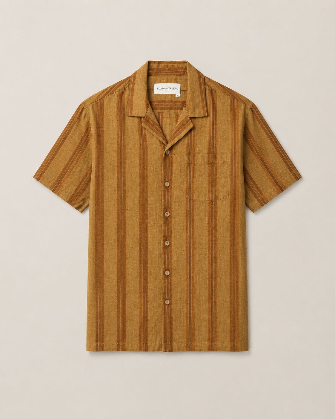 Fez Shirt in Embroidered Linen