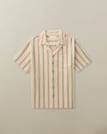 Fez Shirt in Organic Cotton Seersucker