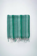 Home and Loft - Green Teal Montauk Towel