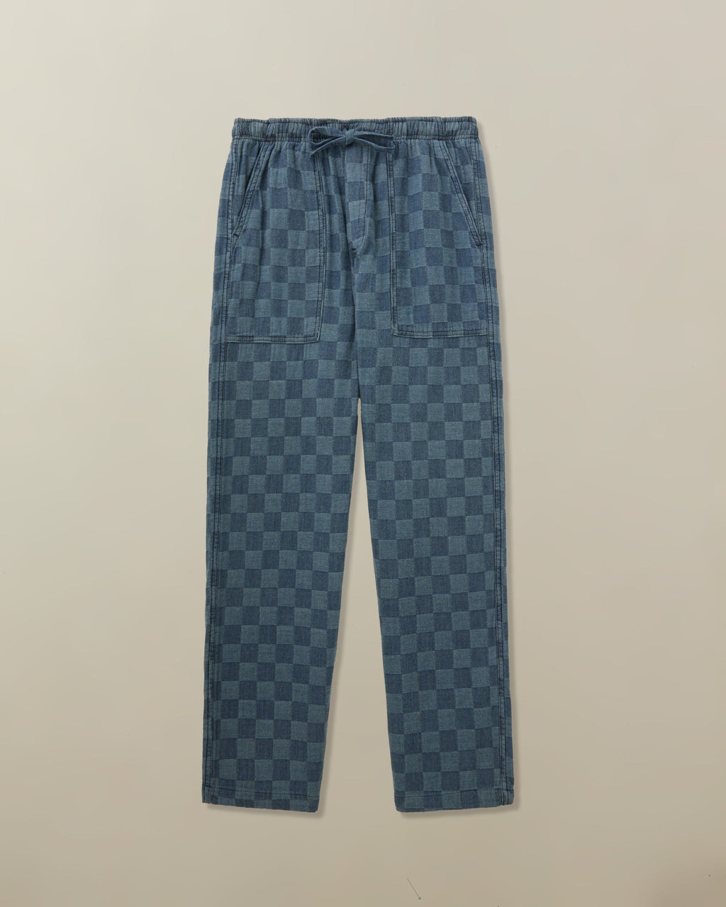 Harbor Pant in Patchwork Denim