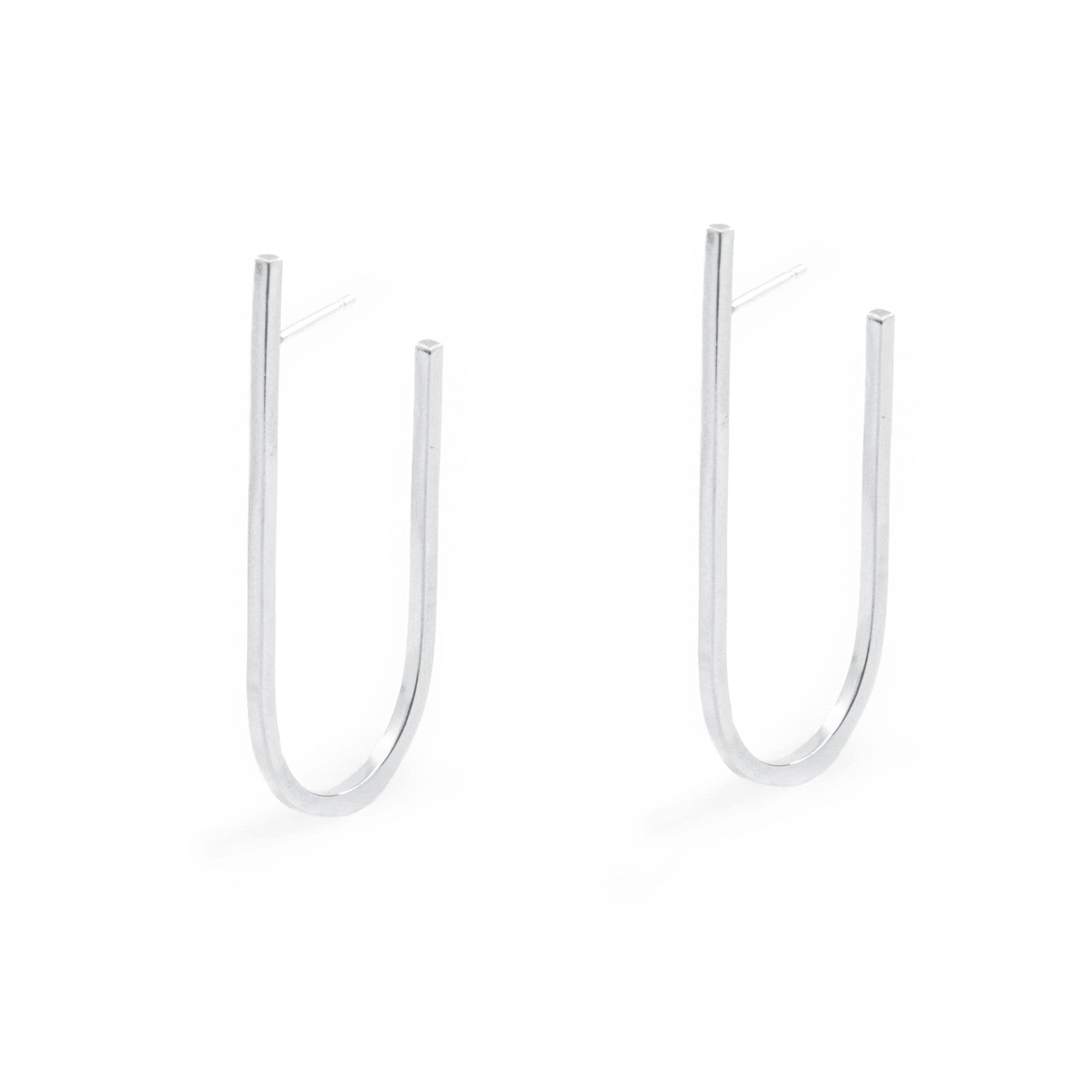 Mana Made Jewelry - Horseshoe Hoop Earrings