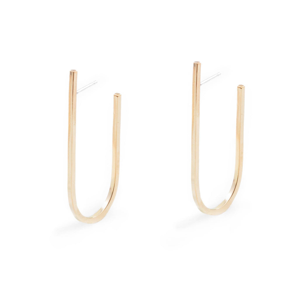 Mana Made Jewelry - Horseshoe Hoop Earrings