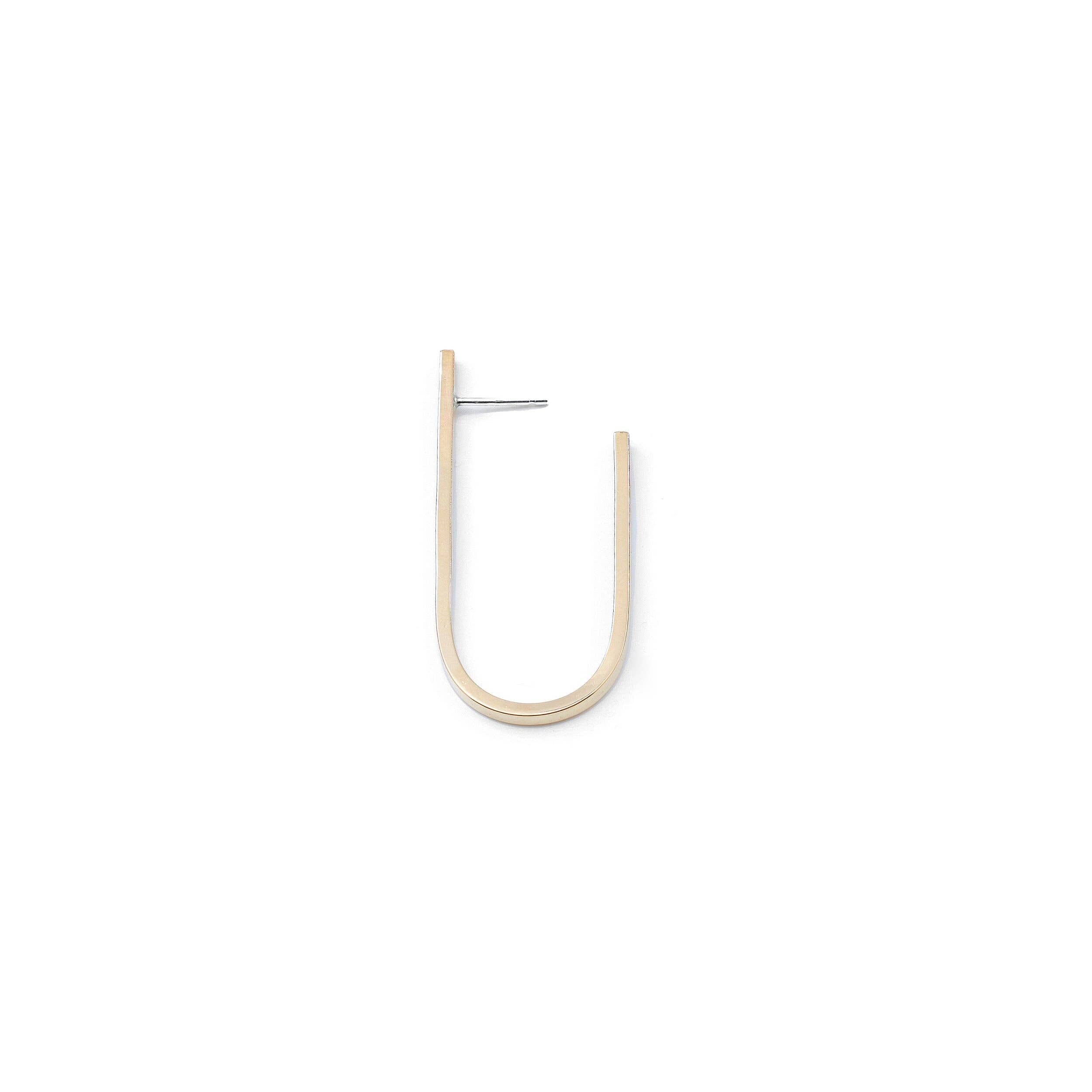 Mana Made Jewelry - Horseshoe Hoop Earrings