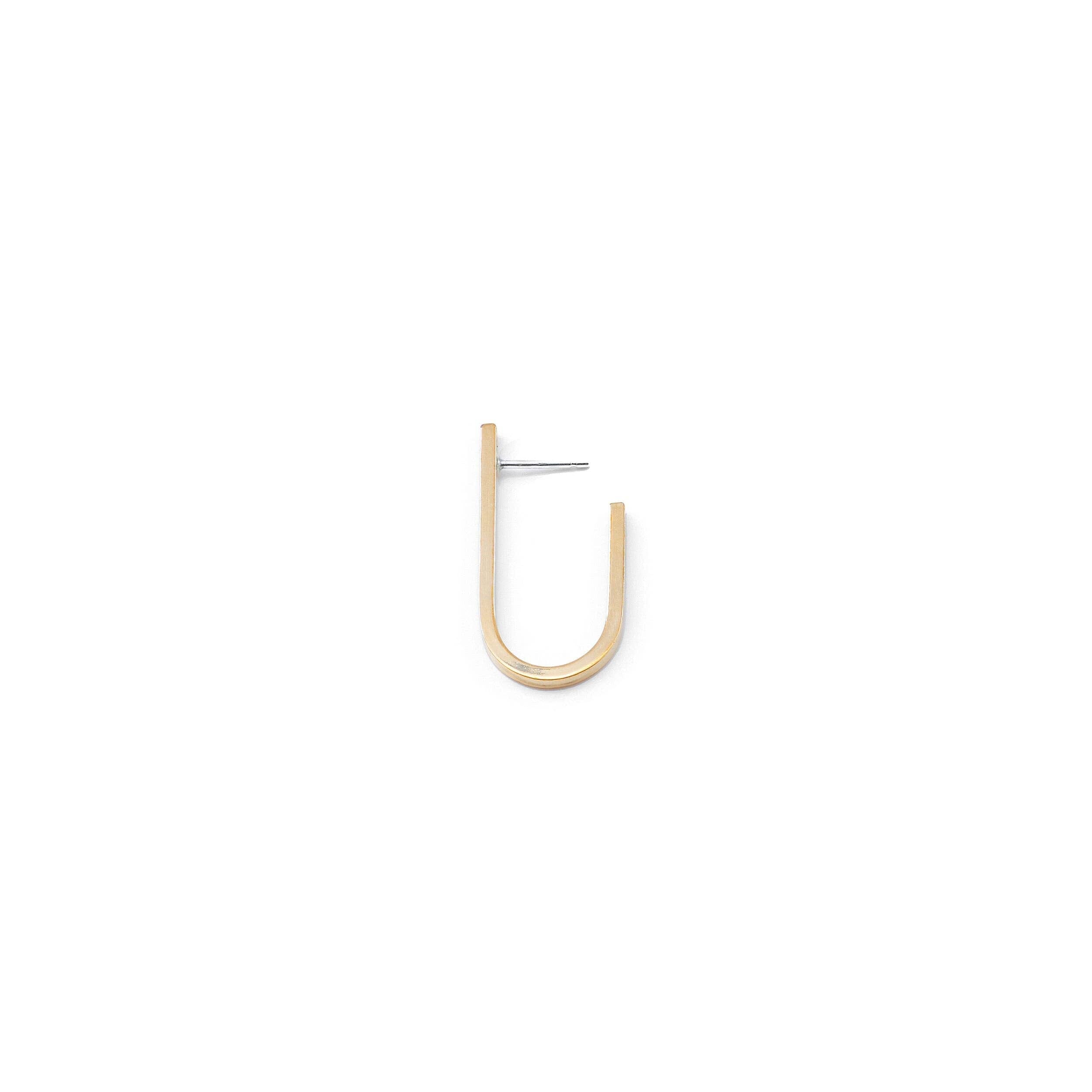 Mana Made Jewelry - Horseshoe Hoop Earrings