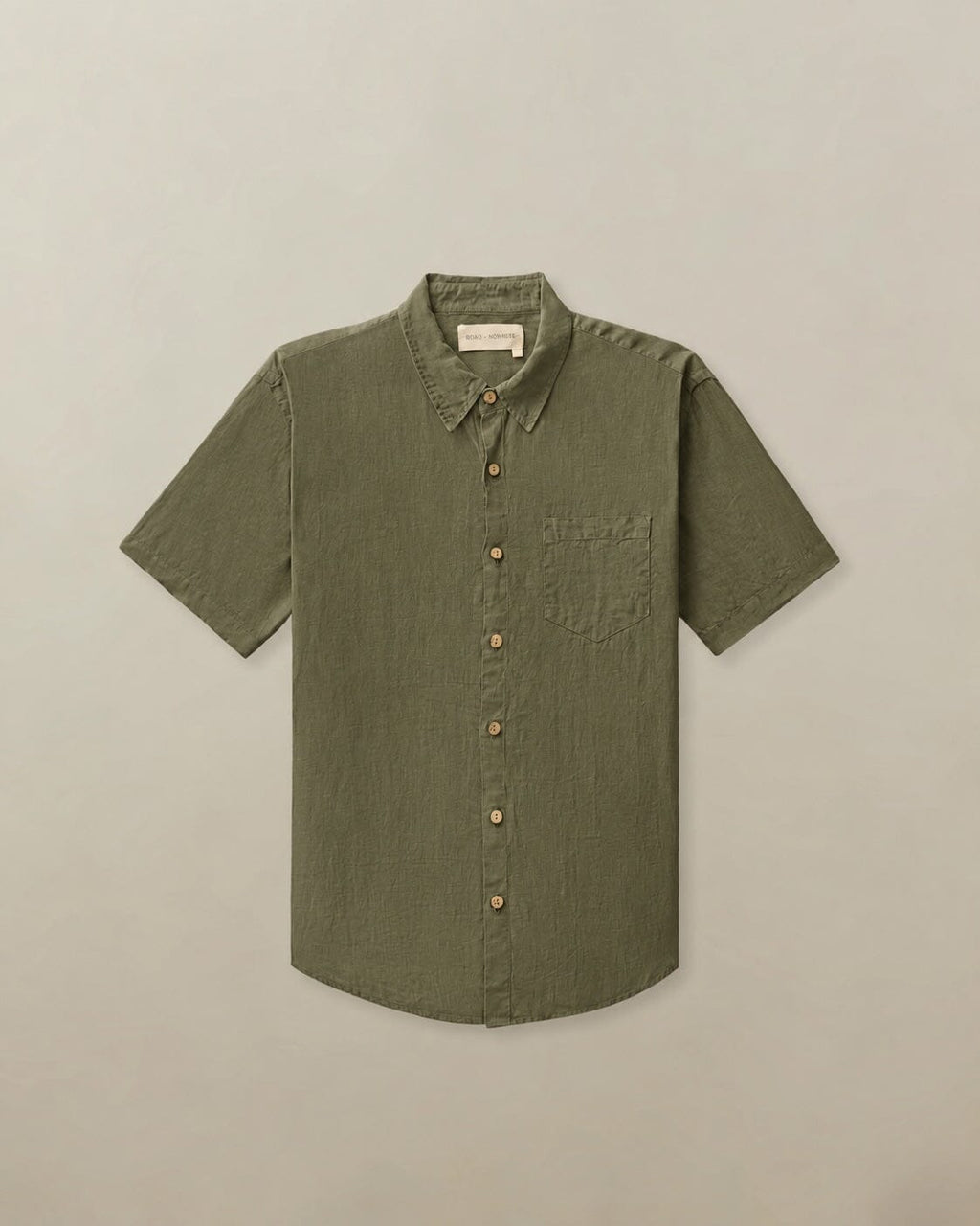 Hudson Shirt in Garment Dyed Linen