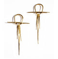 Killer - Bridle Multi Twist Spike Drop Earrings