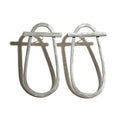 Lila Rice - Hitch Studs: Goldfill/Silver / Large