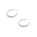 Mana Made Jewelry - Half Round Hoop Earrings