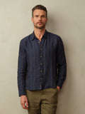 Accord Shirt in Embroidered Linen