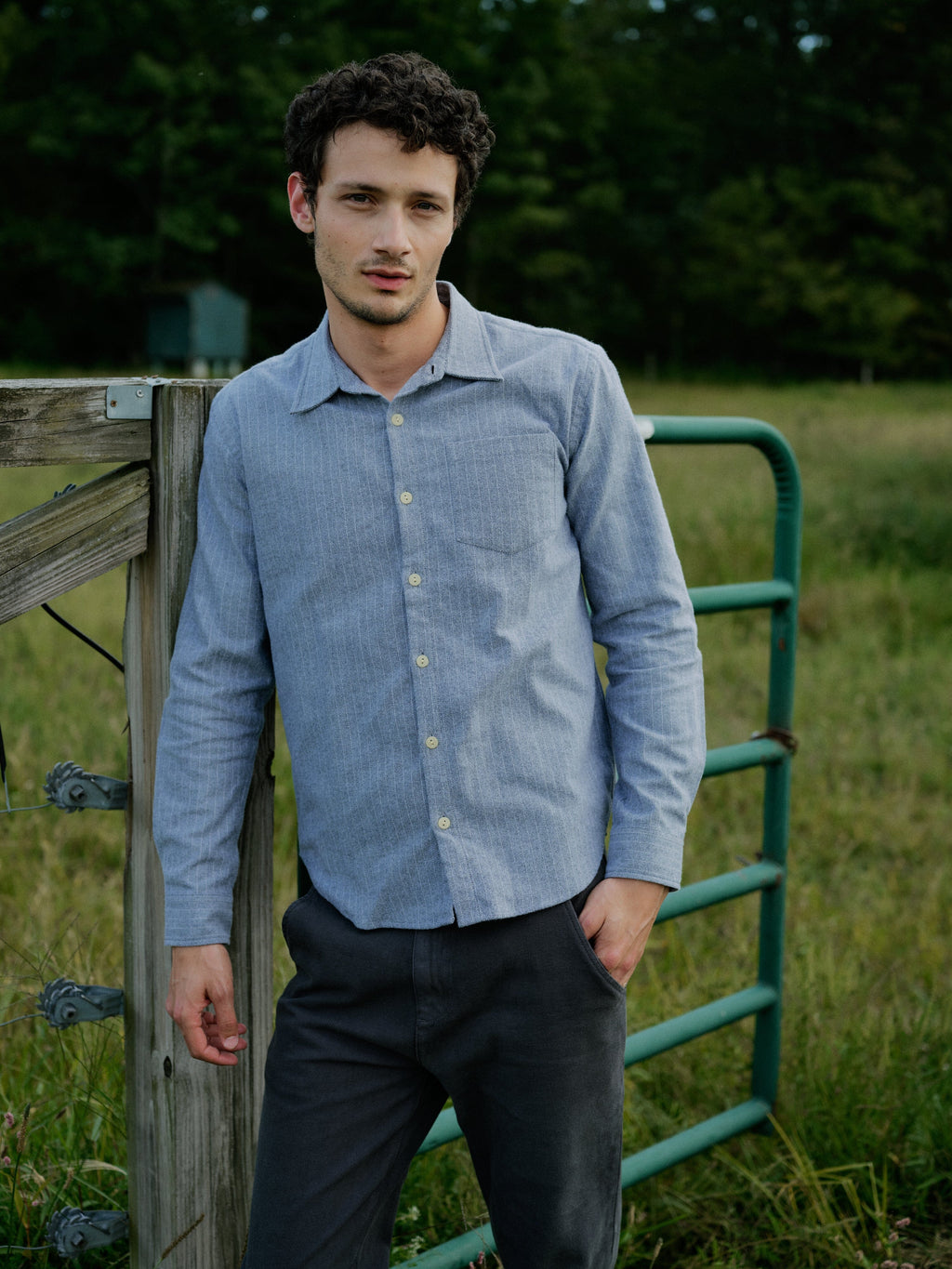 Accord Shirt in Cotton Flannel