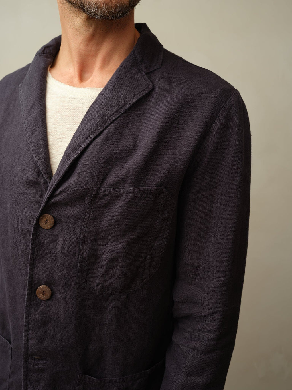 Biarritz Blazer in Linen