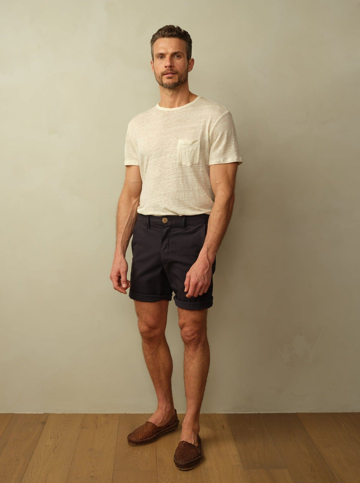 Brooklyn Short in Japanese Twill