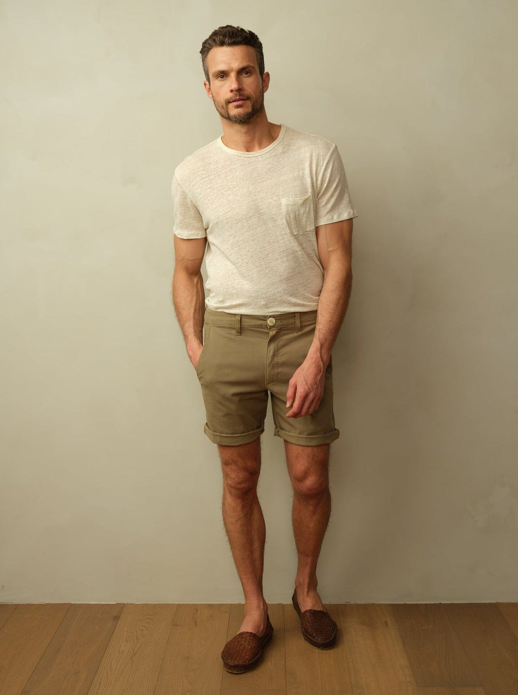 Brooklyn Short in Japanese Twill