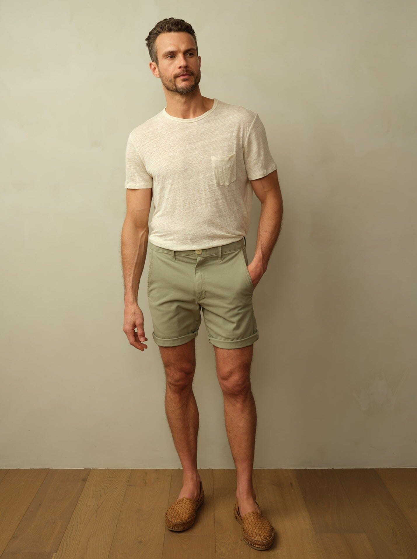 Brooklyn Short in Japanese Twill