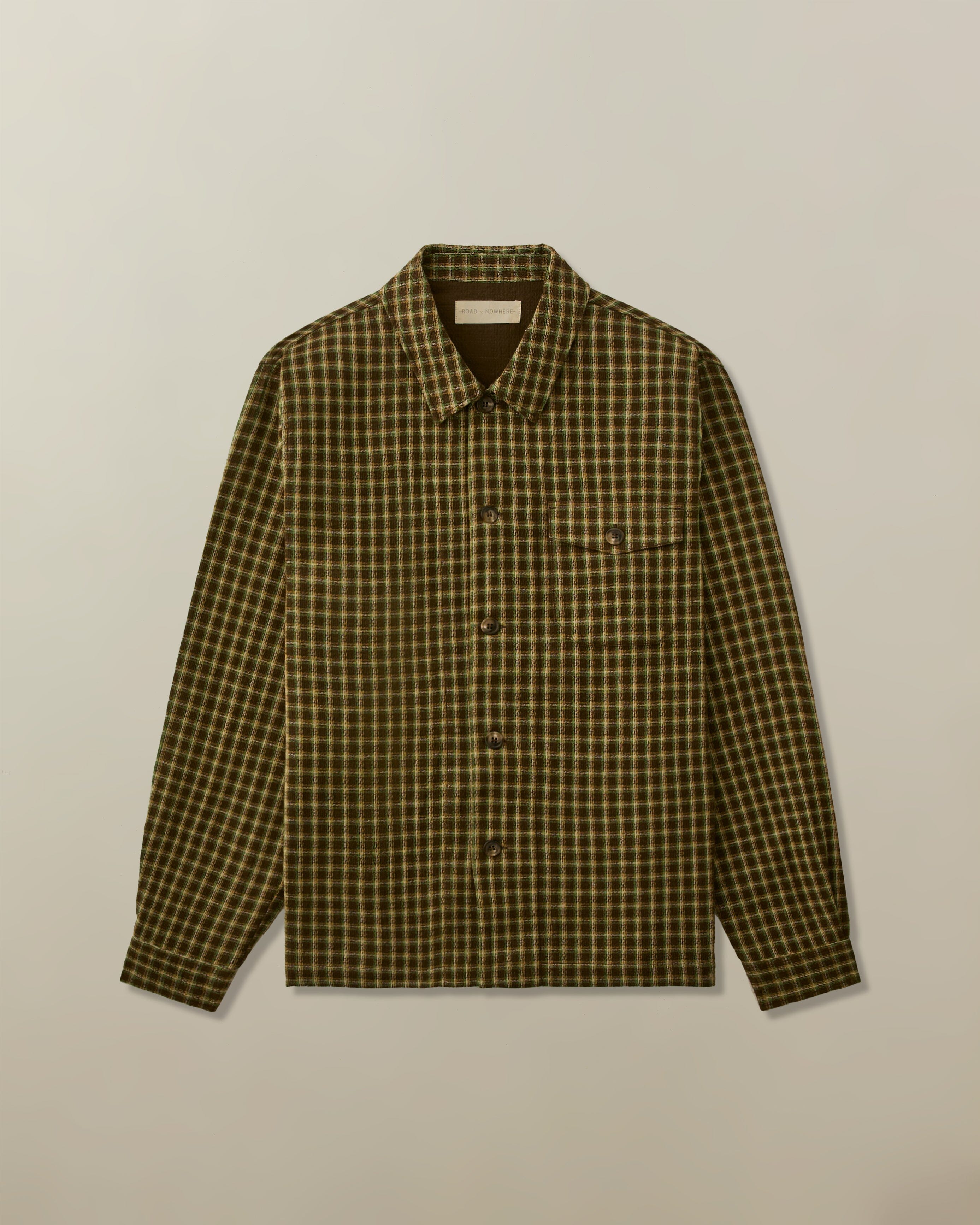 Cameron Overshirt in Double Cloth