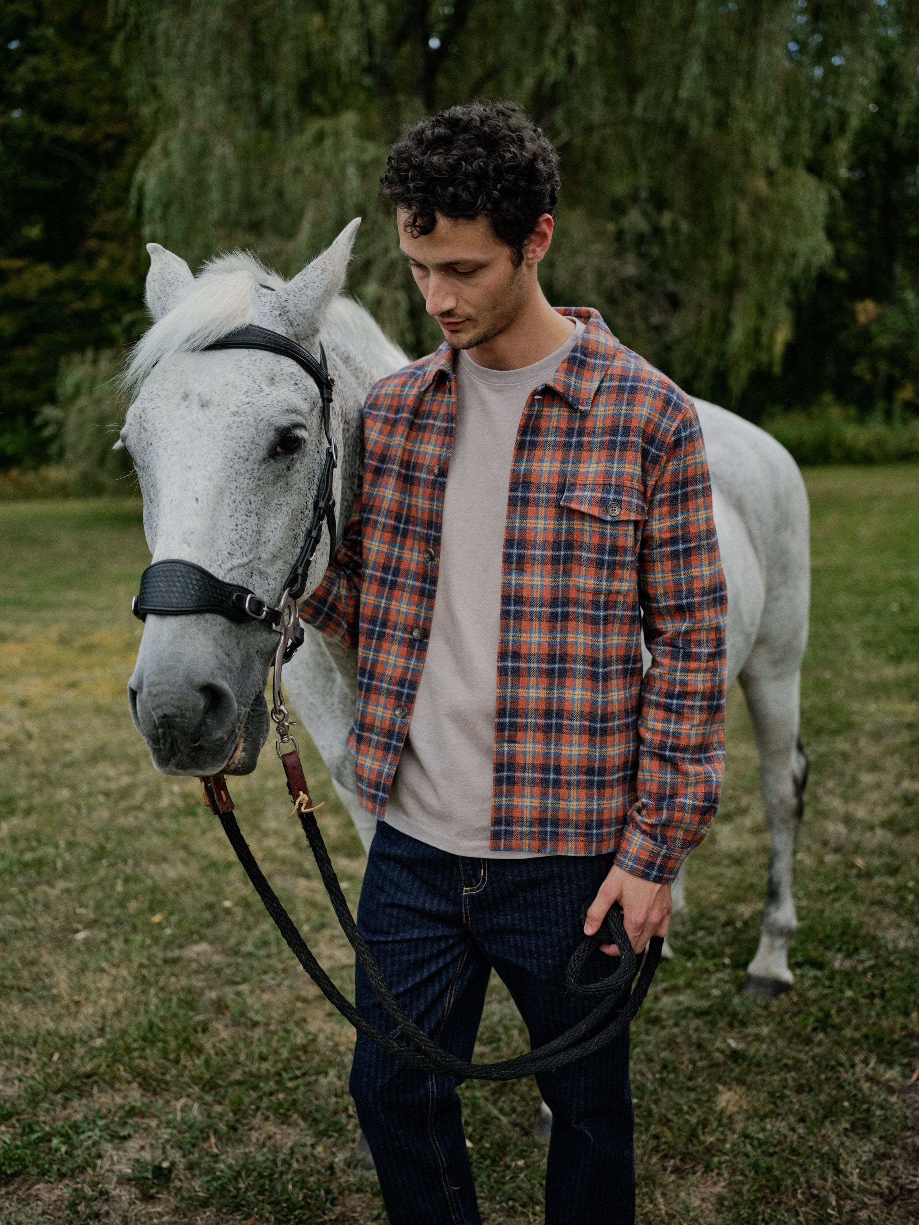 Cameron Overshirt in Japanese Tweed