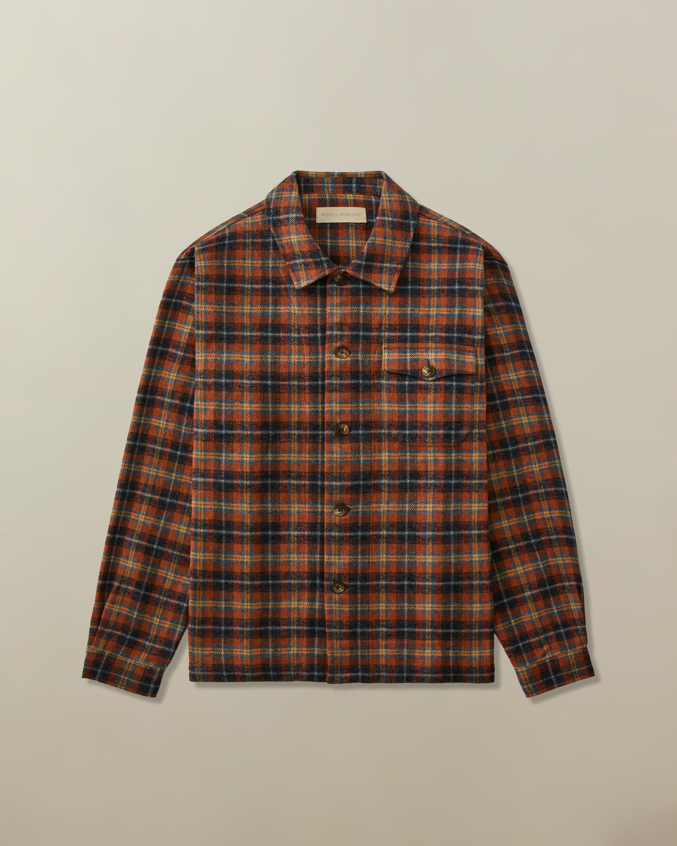 Cameron Overshirt in Japanese Tweed