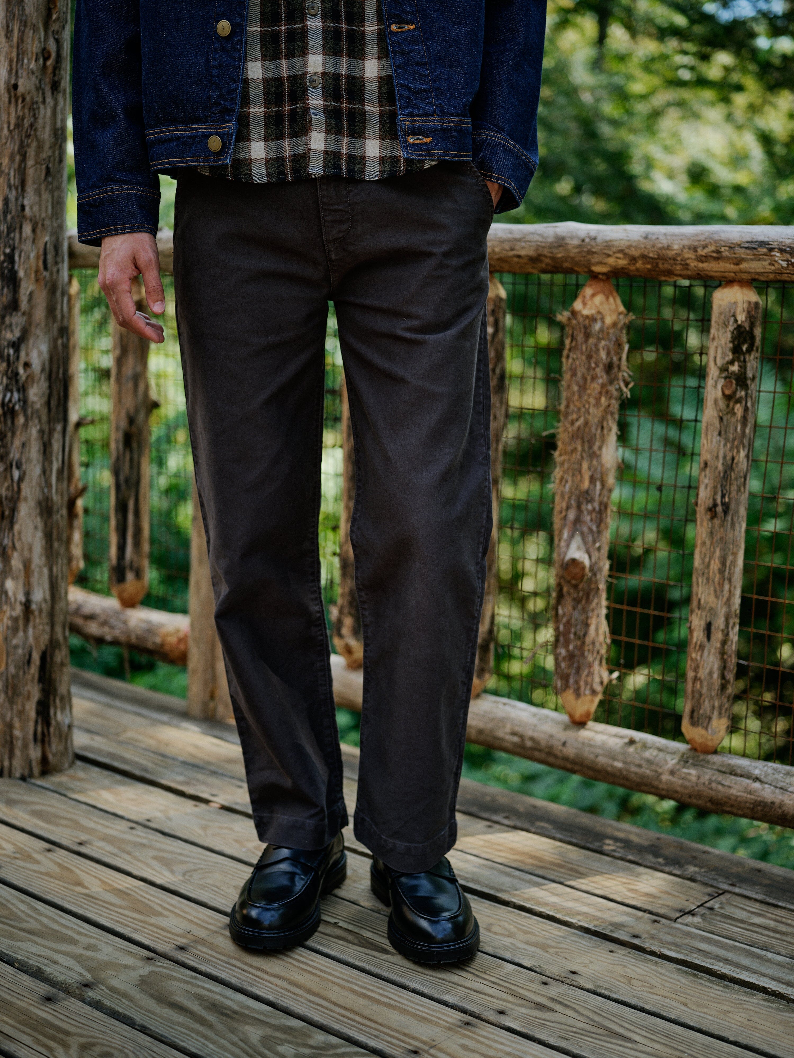 Carter Trouser in Japanese Moleskin