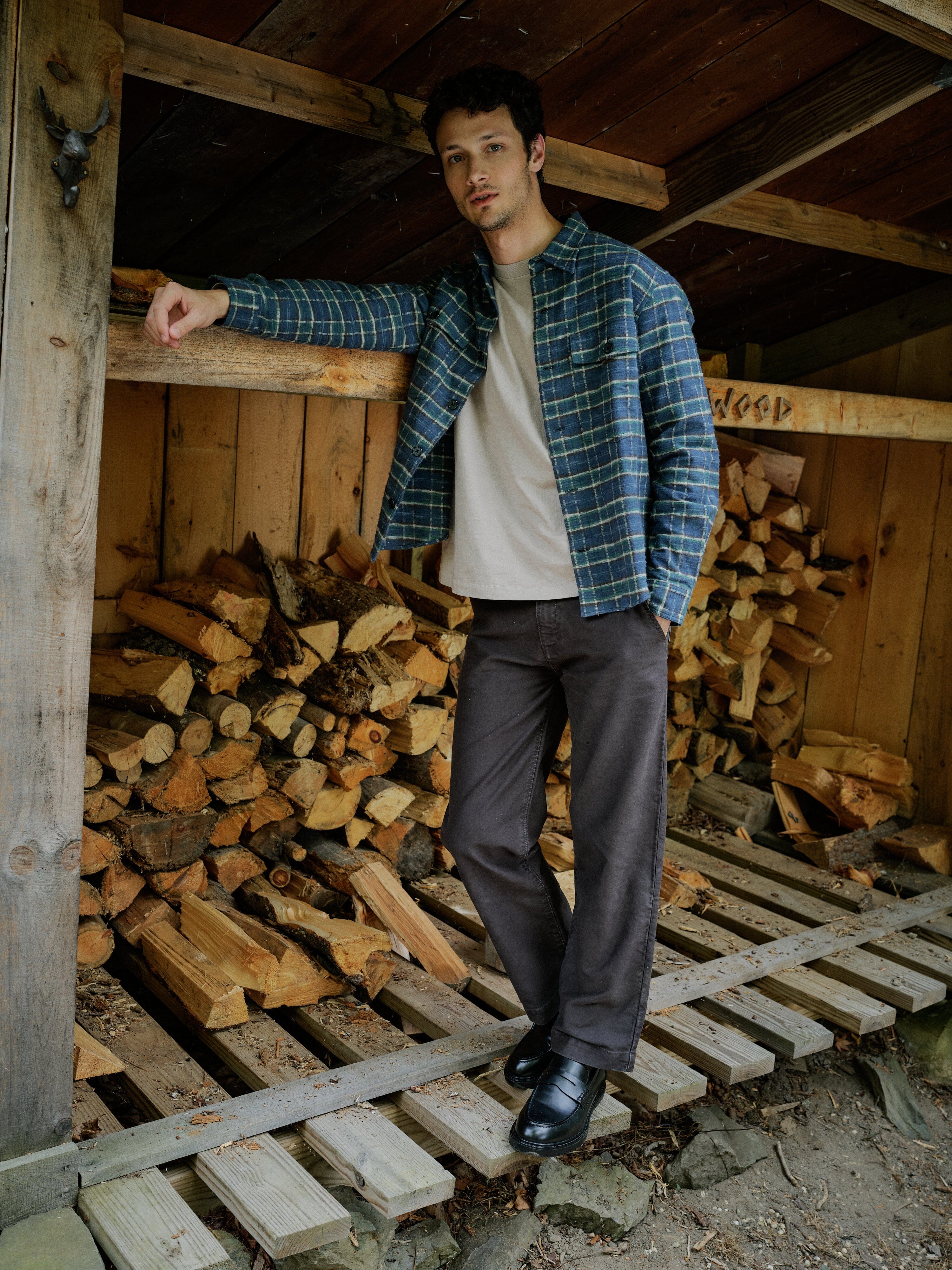 Carter Trouser in Japanese Moleskin