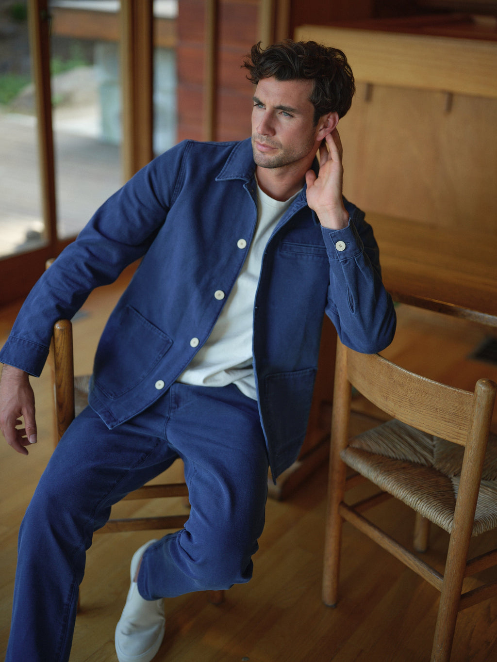 Drew Jacket in Organic Cotton