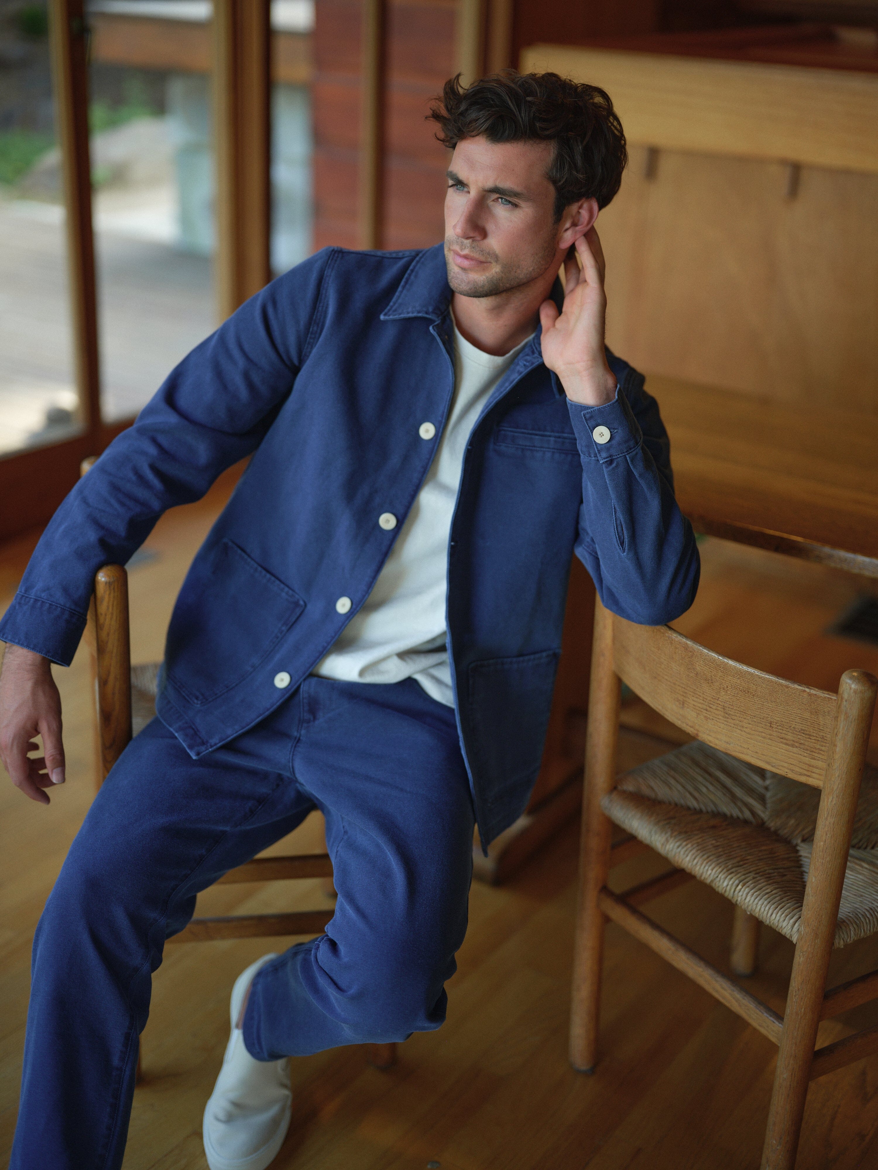 Drew Jacket in Organic Cotton