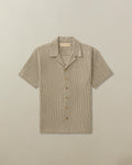 Fez Shirt in Organic Cotton Seersucker