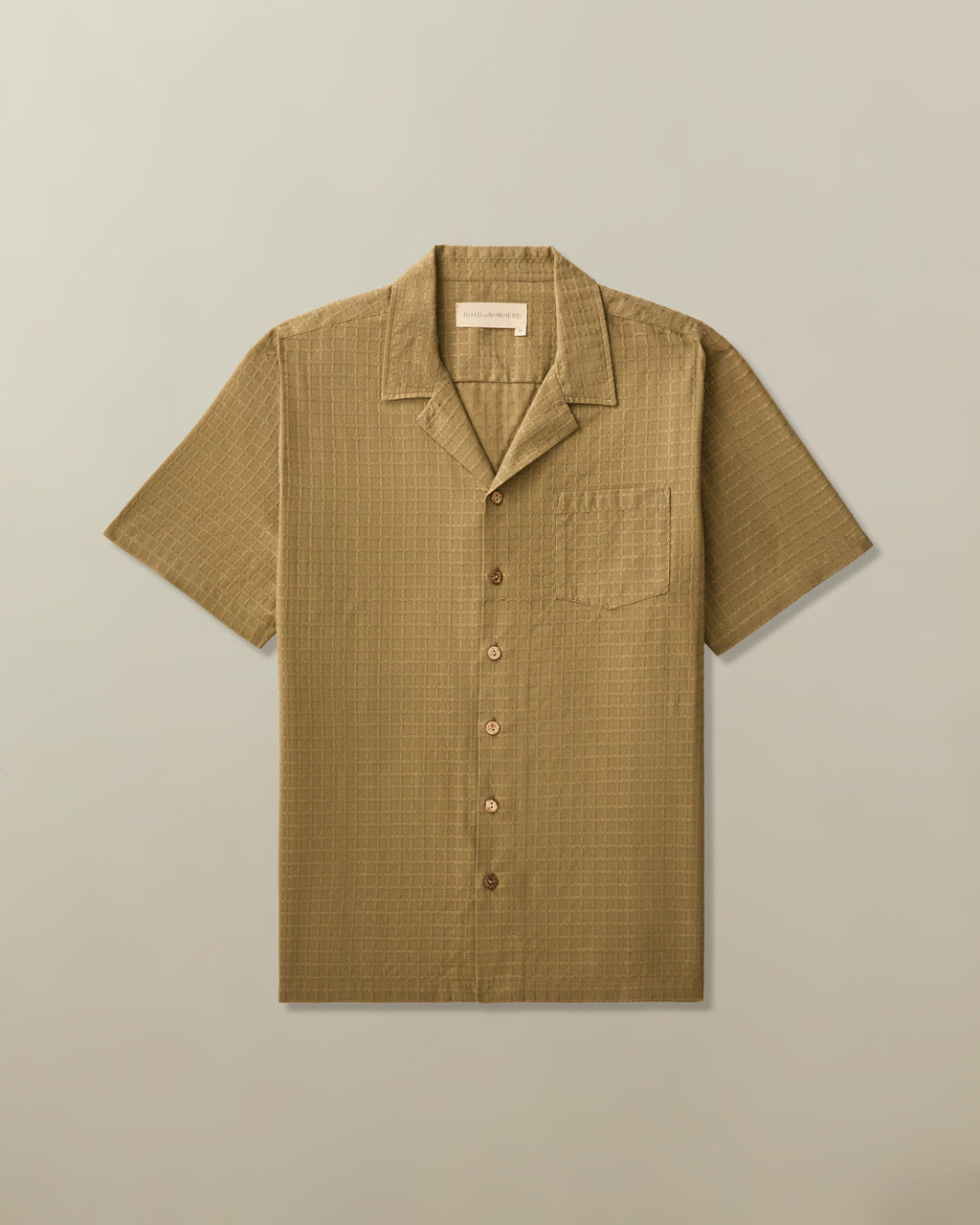 Fez Shirt in Cotton Dobby