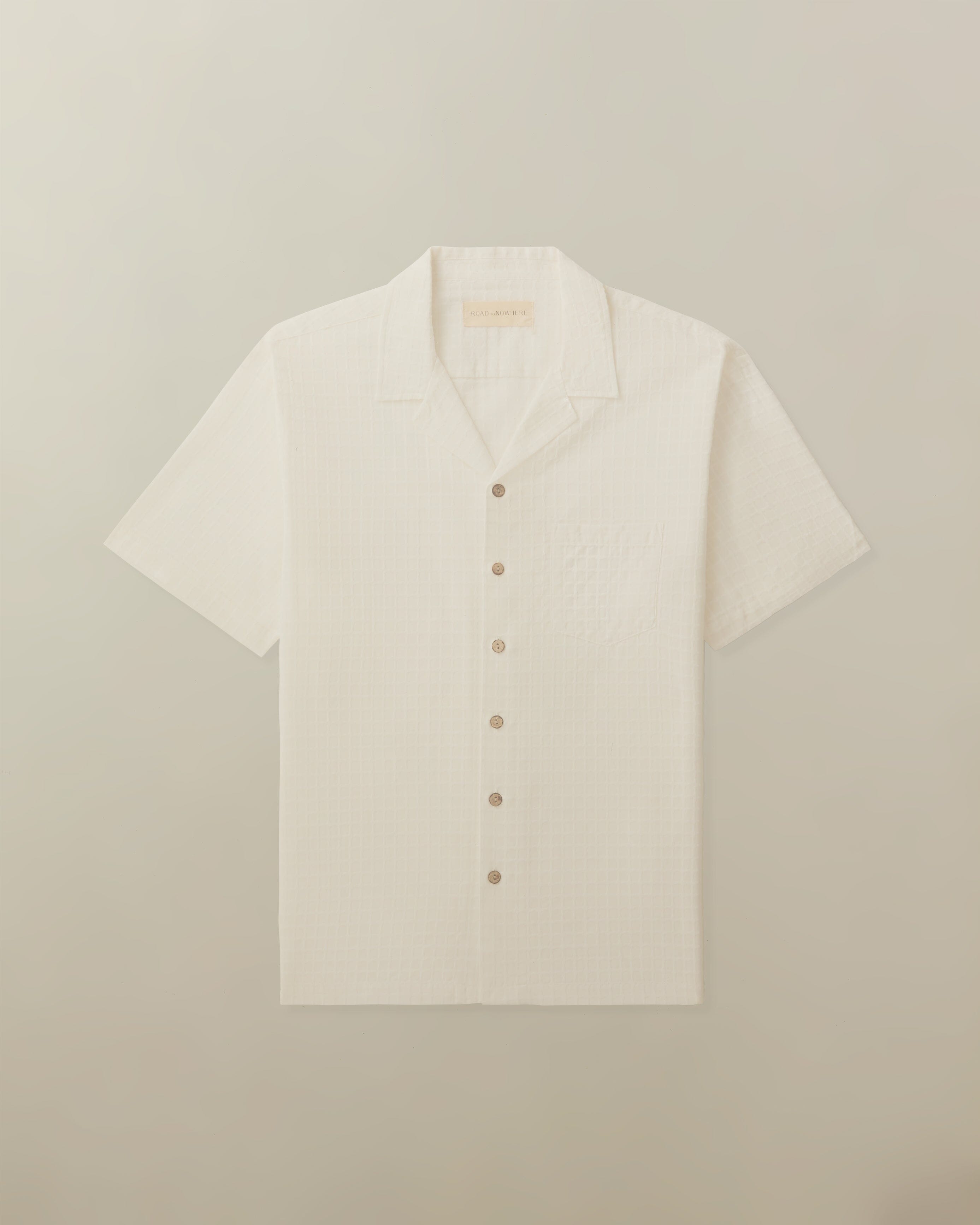 Fez Shirt in Cotton Dobby