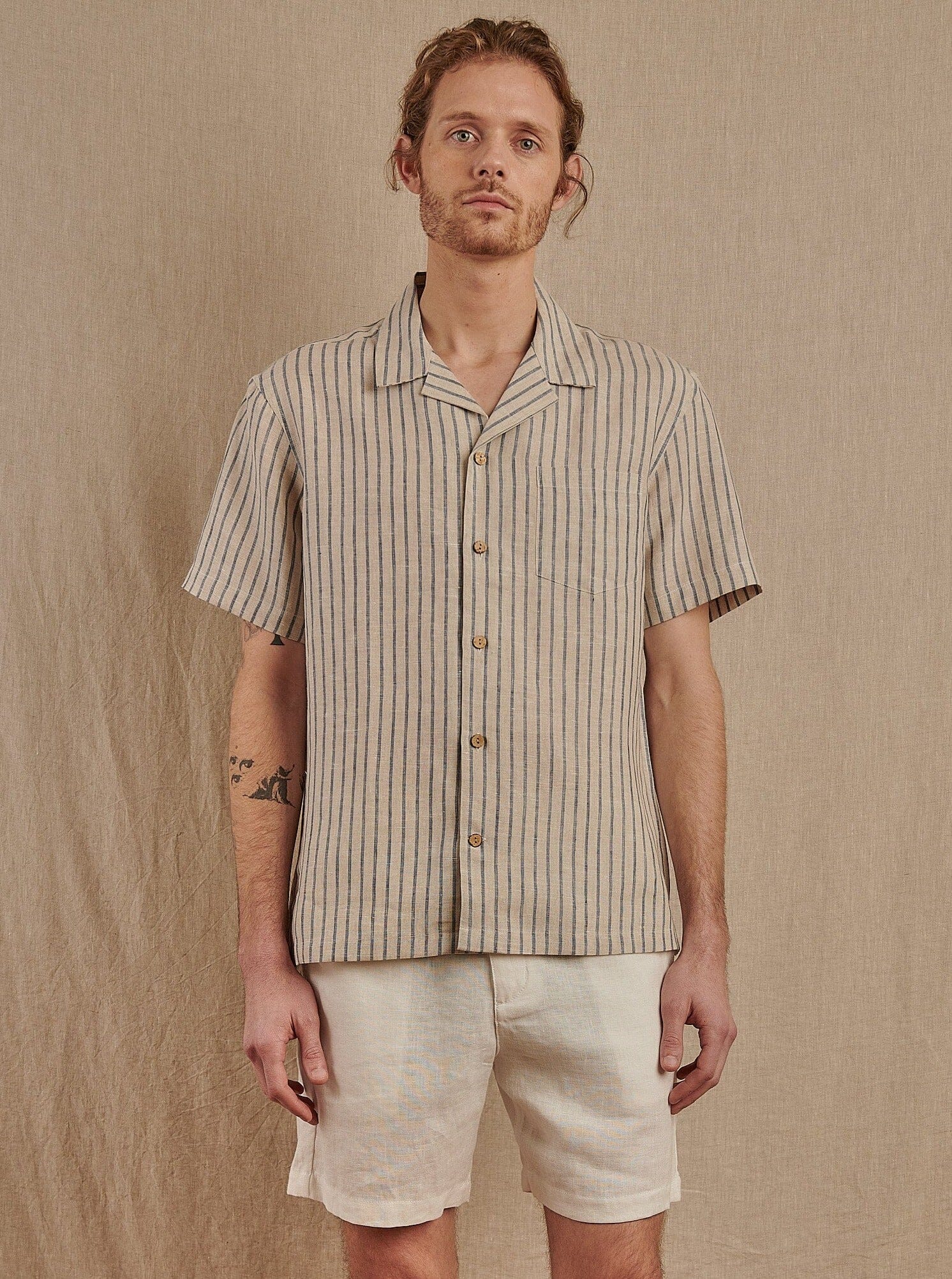 Fez Shirt in Linen