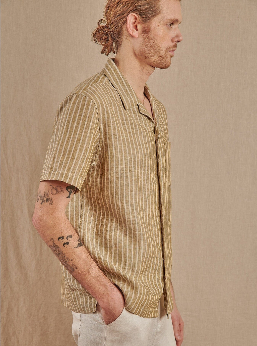 Fez Shirt in Linen