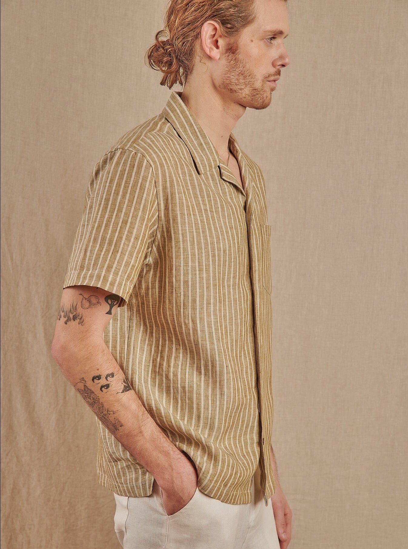 Fez Shirt in Linen