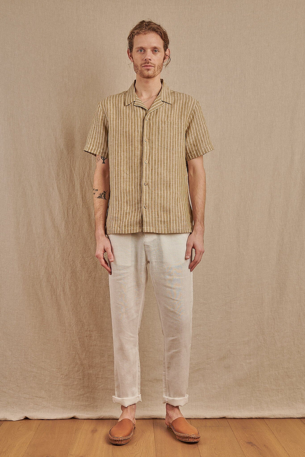 Fez Shirt in Linen