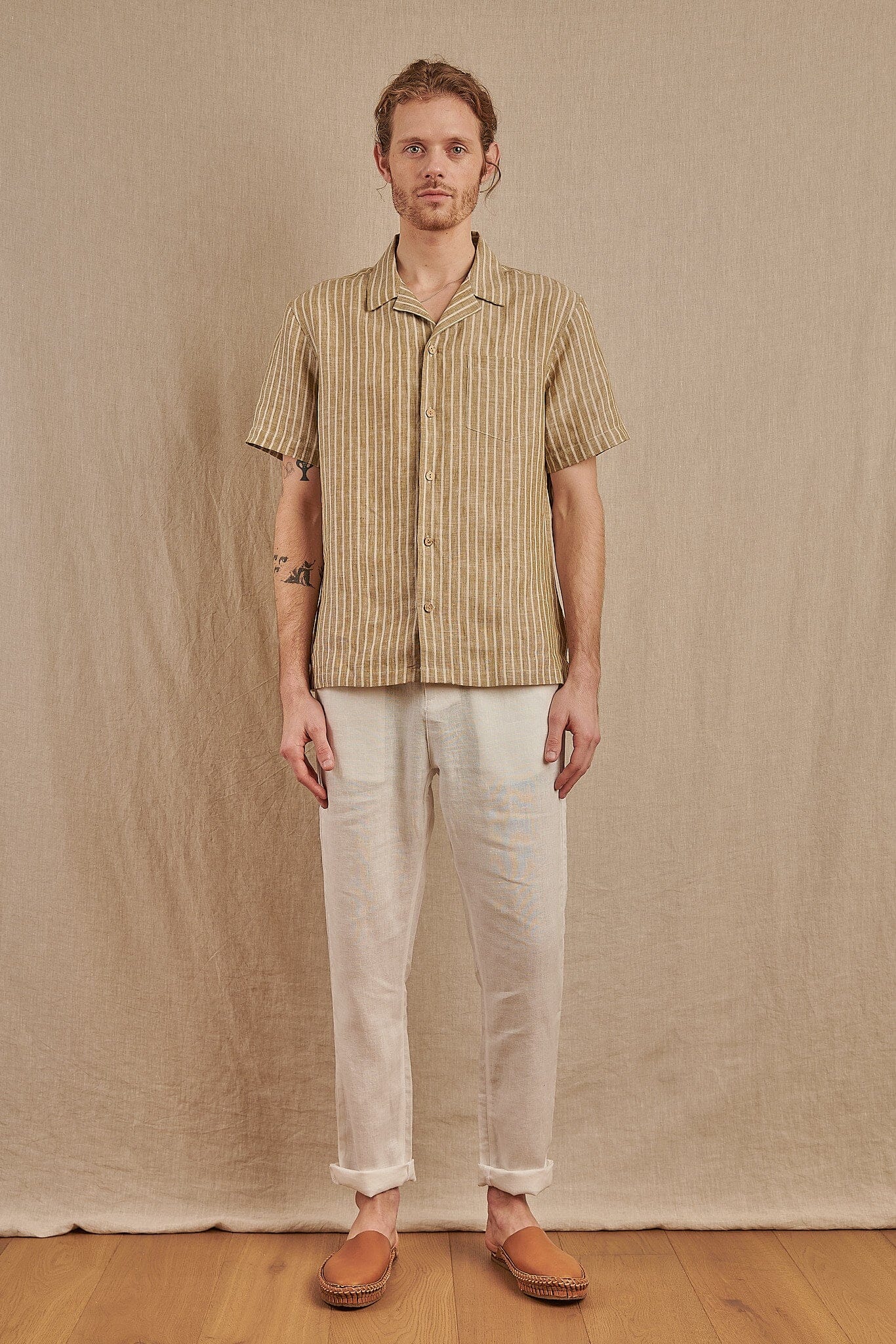 Fez Shirt in Linen
