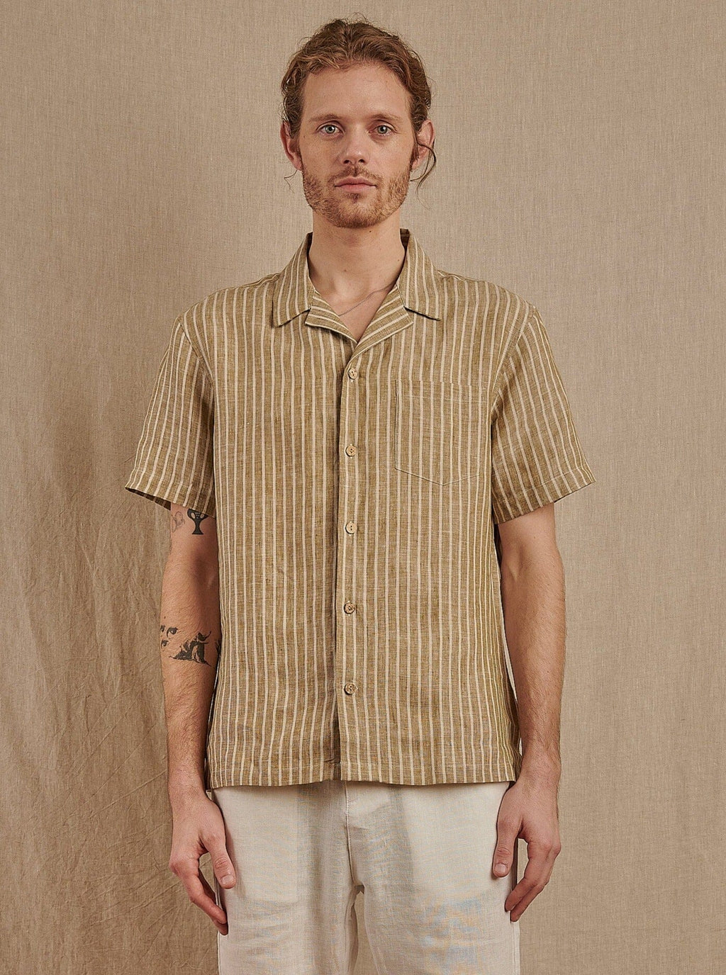 Fez Shirt in Linen