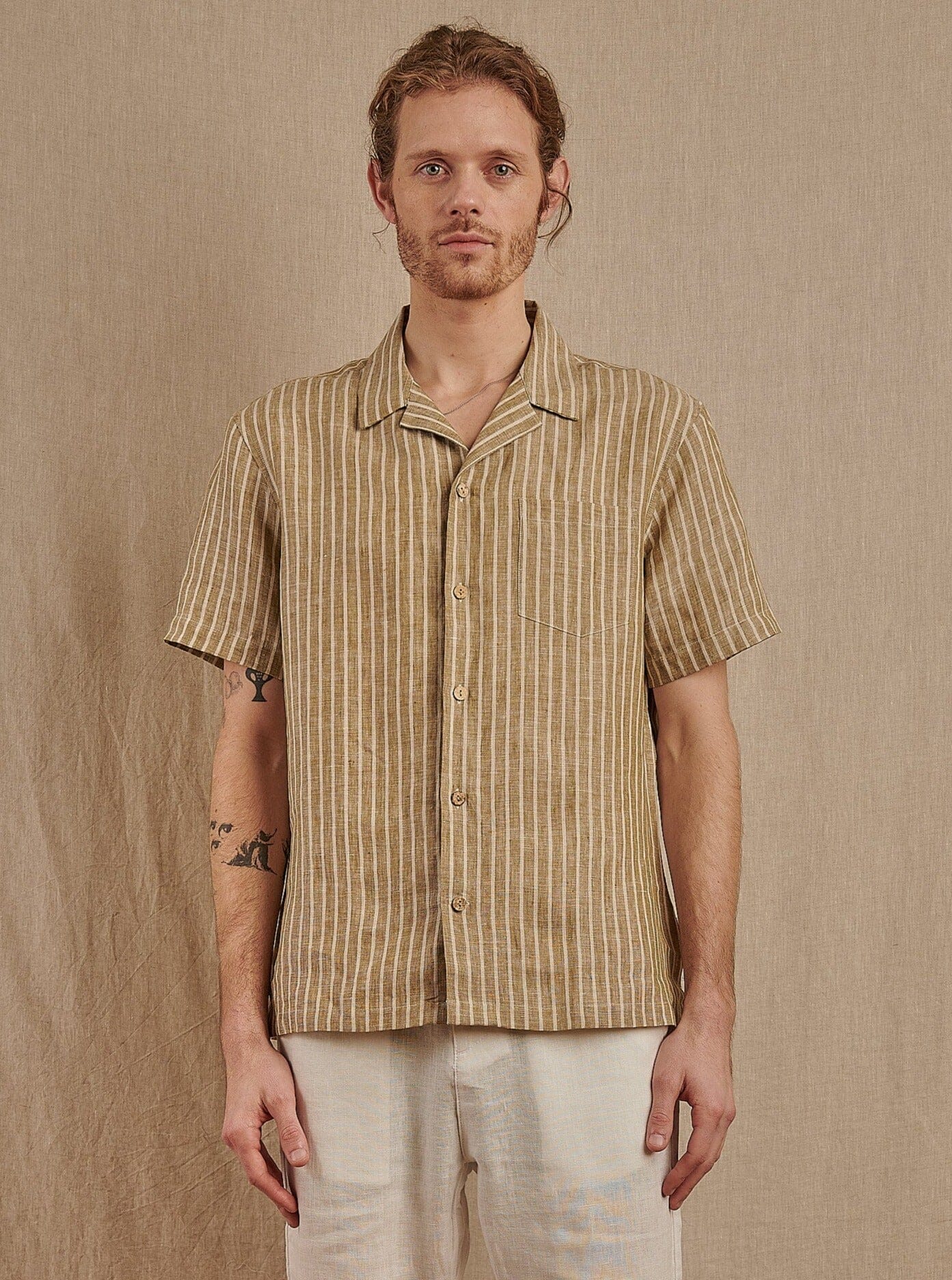 Fez Shirt in Linen