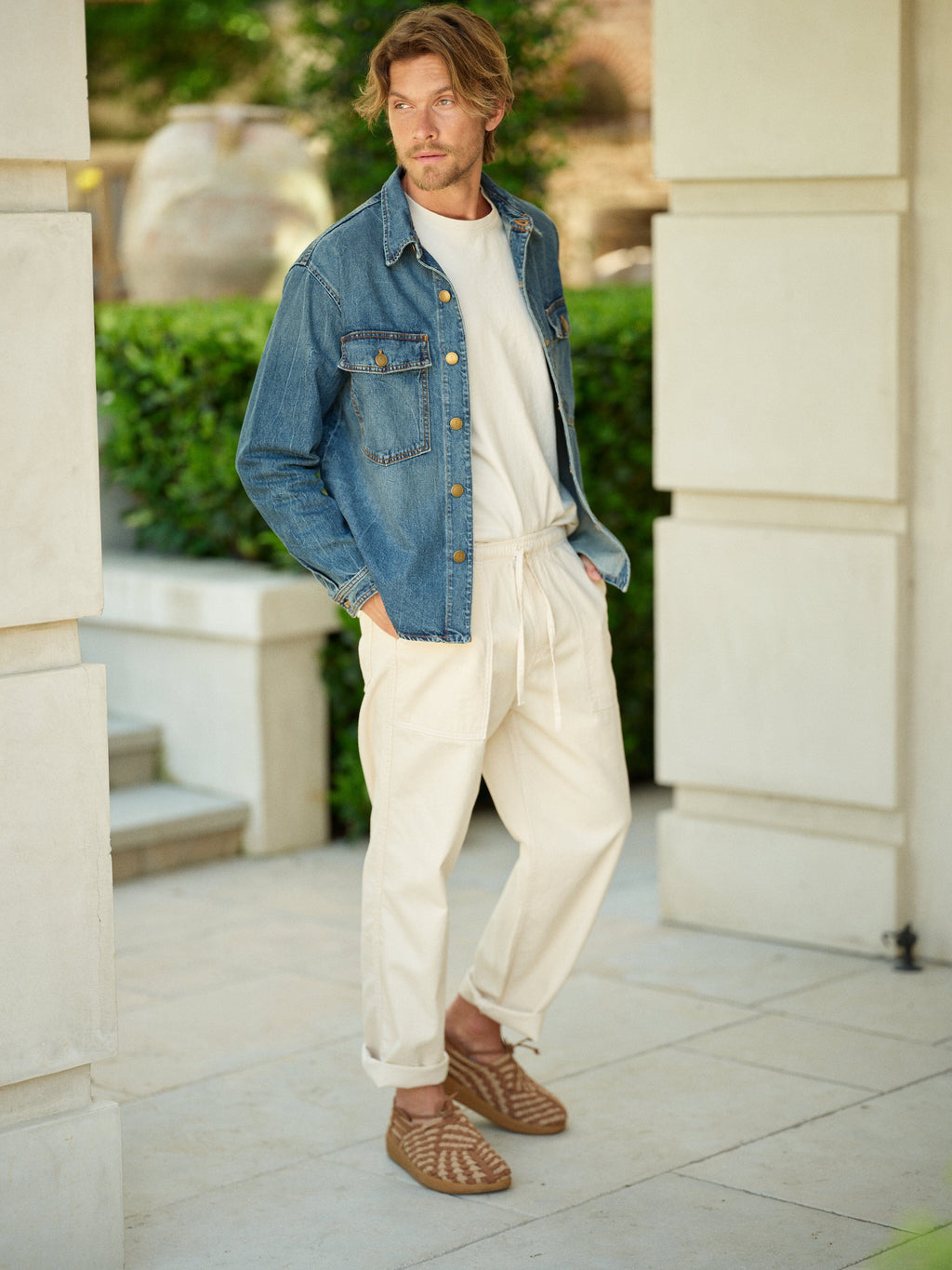Harbor Pant in Recycled Cotton