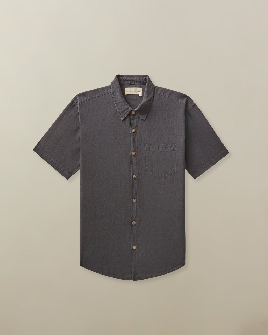 Hudson Shirt in Garment Dyed Linen