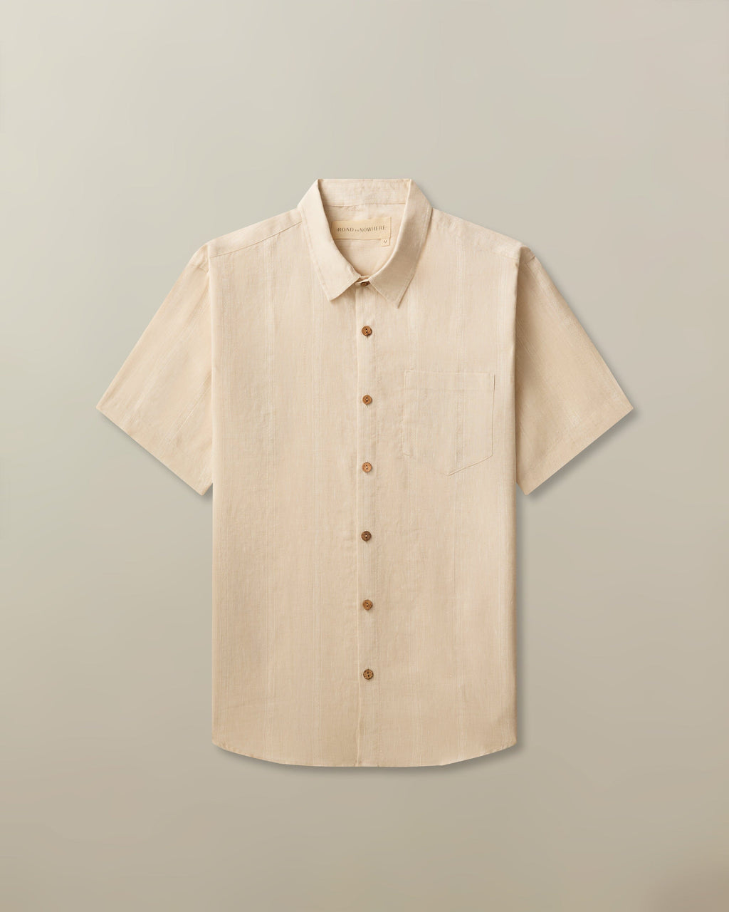 Hudson Shirt in Linen Jacquard