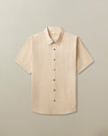 Hudson Shirt in Linen Jacquard
